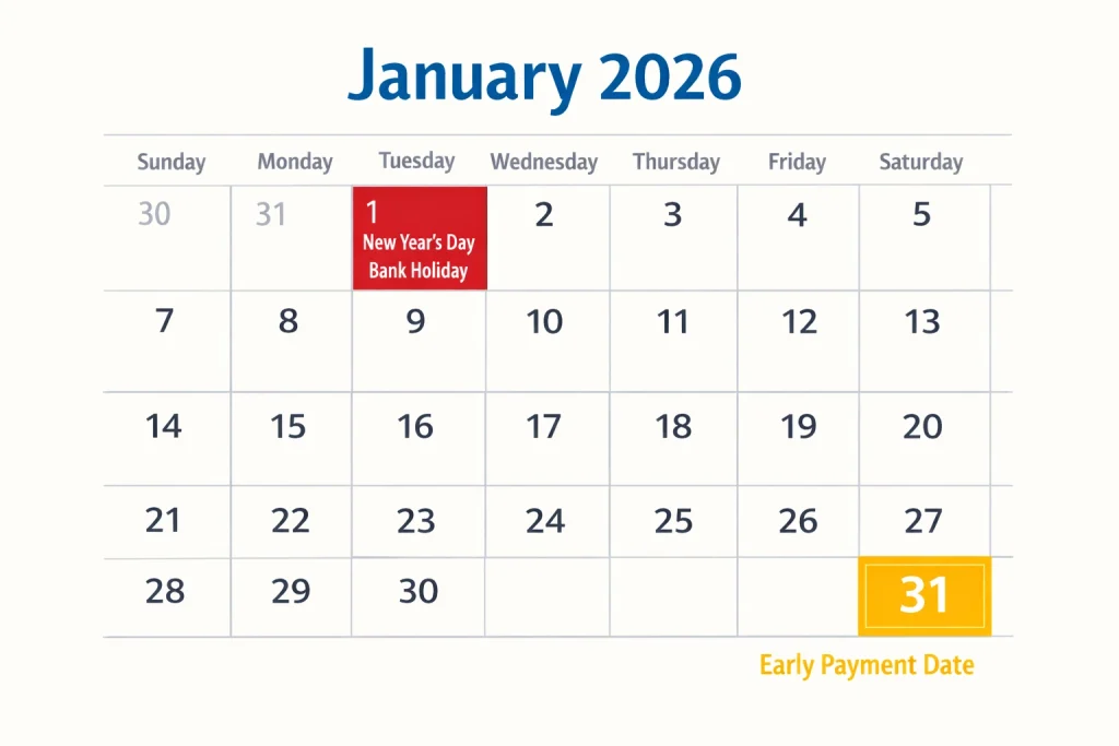 January 2026 Payment Dates for Benefits and Pensions Plus Cost of Living Support in UK