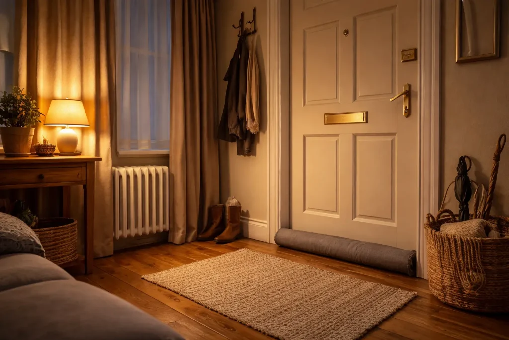 How can you reduce heating costs in winter