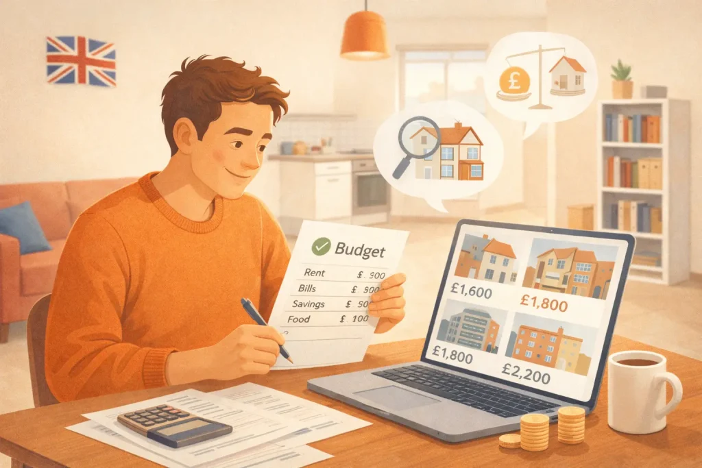 Tips for UK renters coping with rising rent inflation, including budgeting and negotiating rent