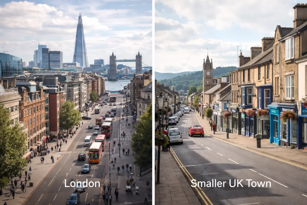 £13 Per Hour Monthly Salary UK After Tax (2026 Take Home Pay) Living in London versus other UK cities on a £13 per hour salary