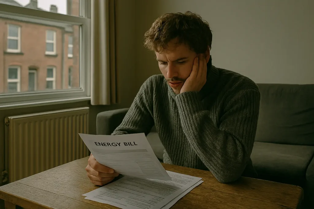 UK Cost of Living for Students in 2026: Real Costs UK student energy bills and winter heating costs in a rented flat