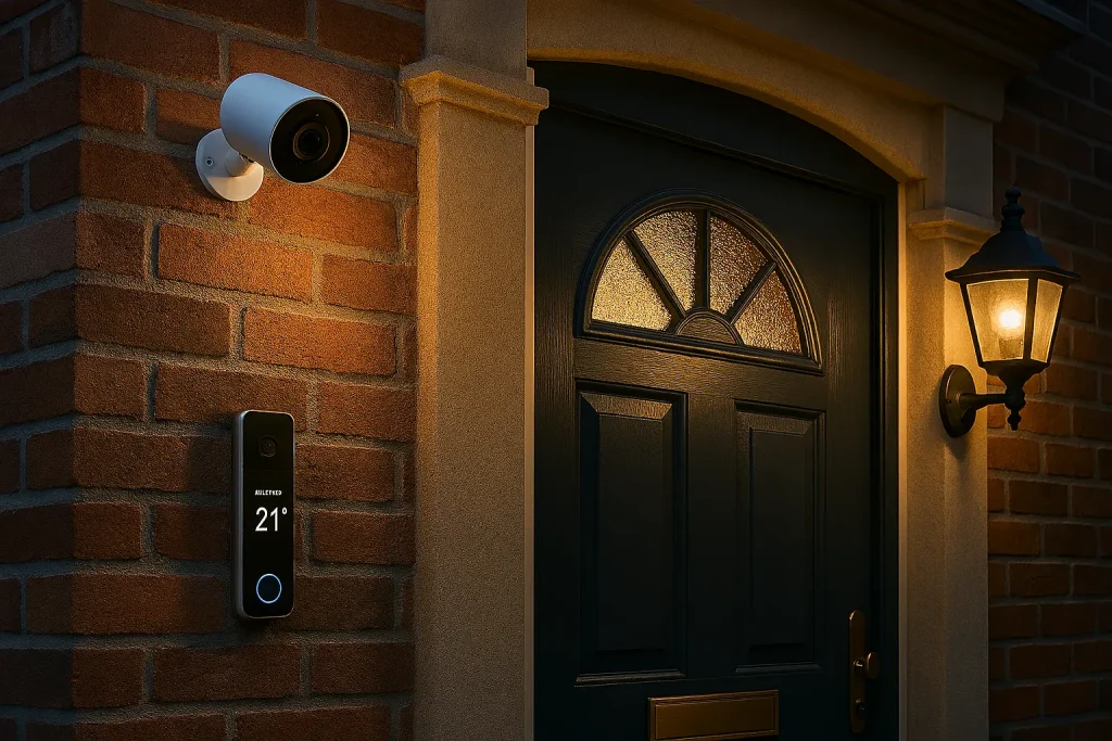 Smart Home Installation Cost in the UK (2026): Realistic Prices, Examples & How to Save Smart home security system in the UK including video doorbell and outdoor camera