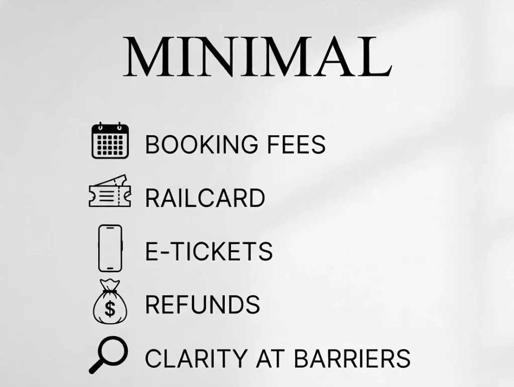 What to check in the best app for splitting train tickets: fees, Railcards and e-tickets
