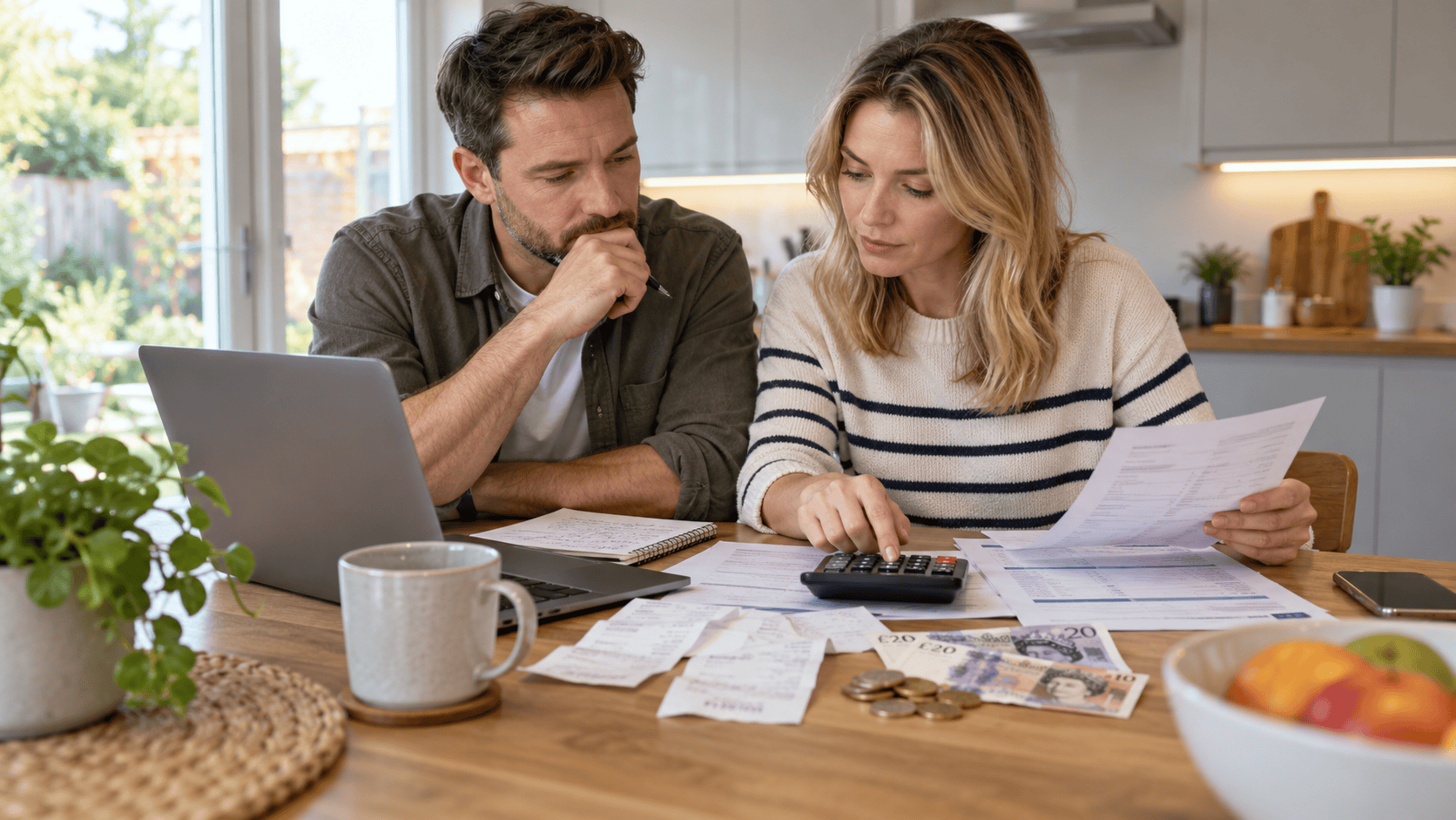 Average disposable income UK and household finances