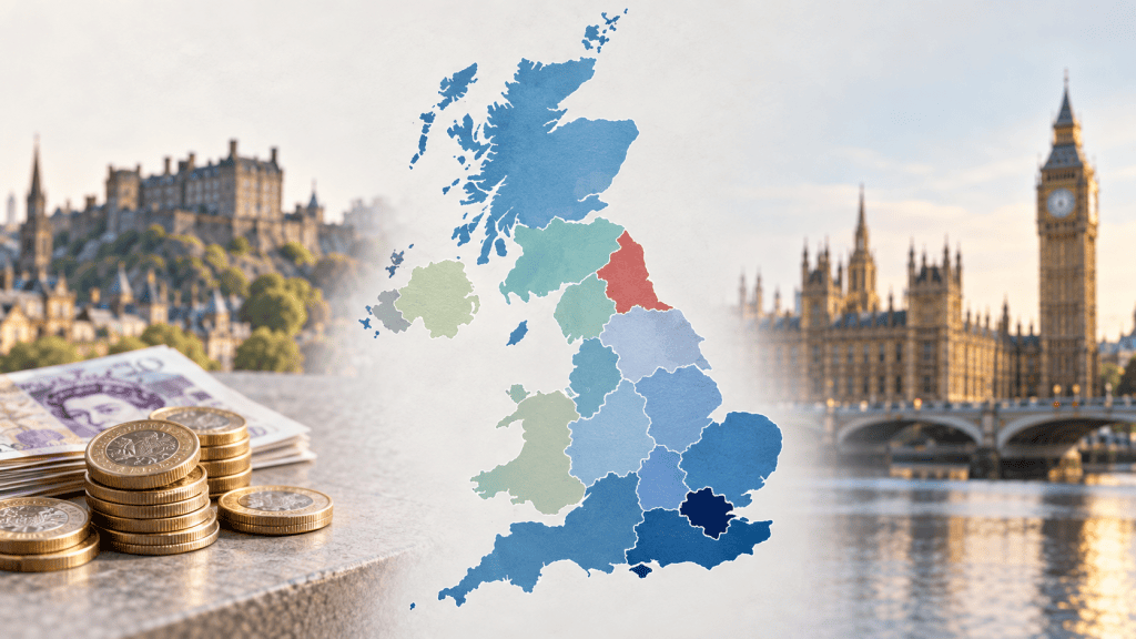 Average Disposable Income UK: How Much Money Do People Have Left? Disposable income by UK region